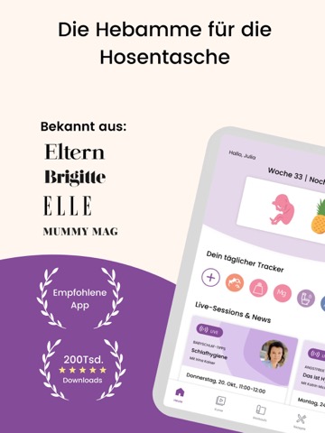 Schwangerschafts-App | keleyaのおすすめ画像1