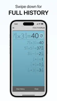 fraction calculator plus #1 iphone screenshot 3
