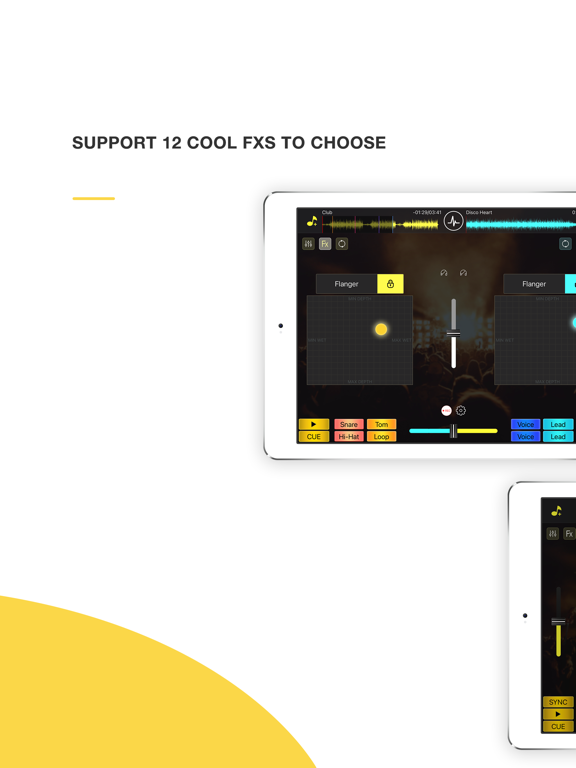 Screenshot #6 pour DJ Mixer Studio:Remix Music