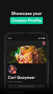 musixmatch pro for artists iphone screenshot 3