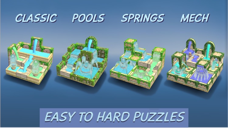 Flow Water Fountain 3D Puzzle screenshot-0
