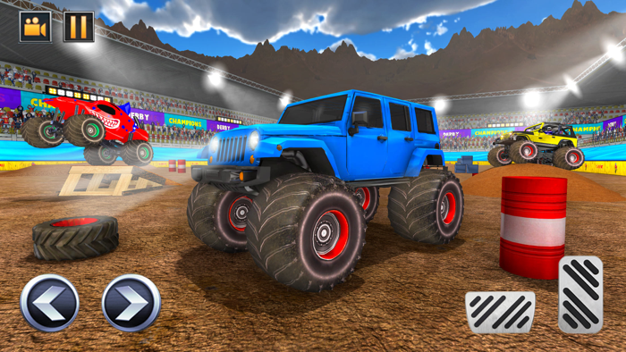 Monster Truck Driving Games 3D