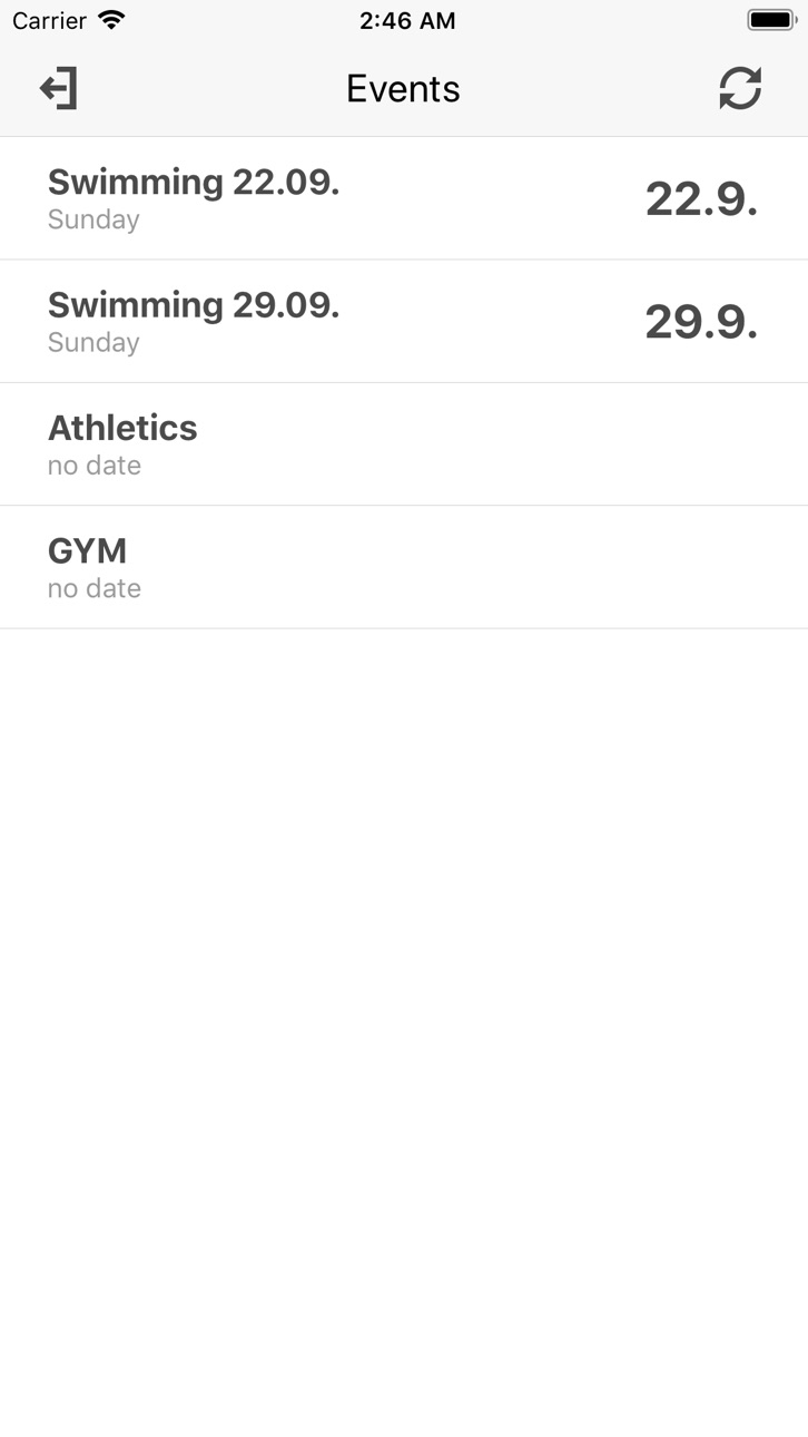 iPhone screenshot