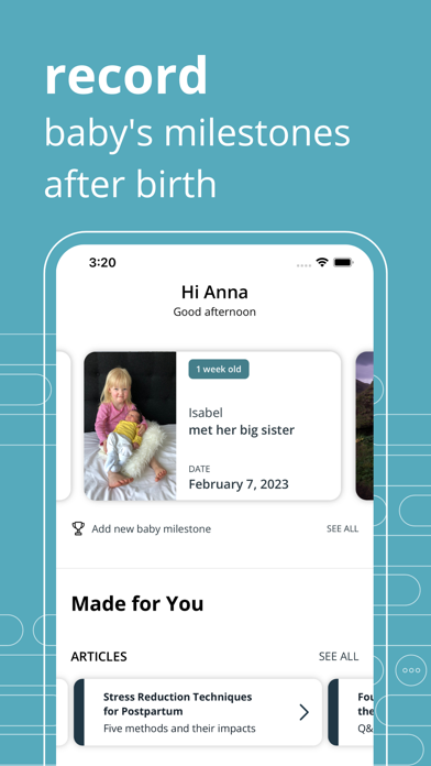 Maila Maternity Health Tracker Screenshot