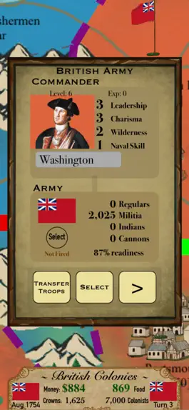 Game screenshot The French and Indian War apk