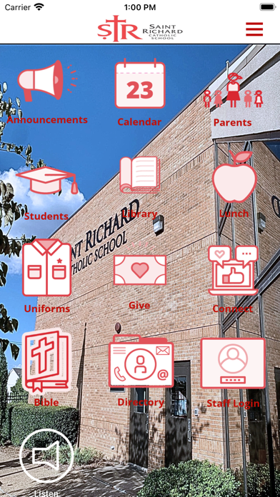 St Richard Catholic School Screenshot