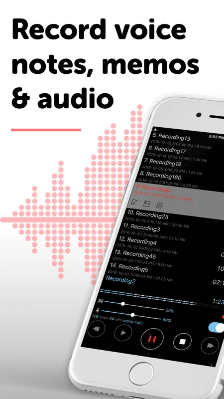 Alon Dictaphone-Voice Recorder screenshot 1 of 7