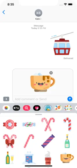 Game screenshot Winter Is Here Stickers apk