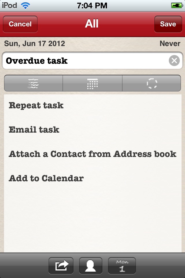 Daily Tasks (To Dos) screenshot 2