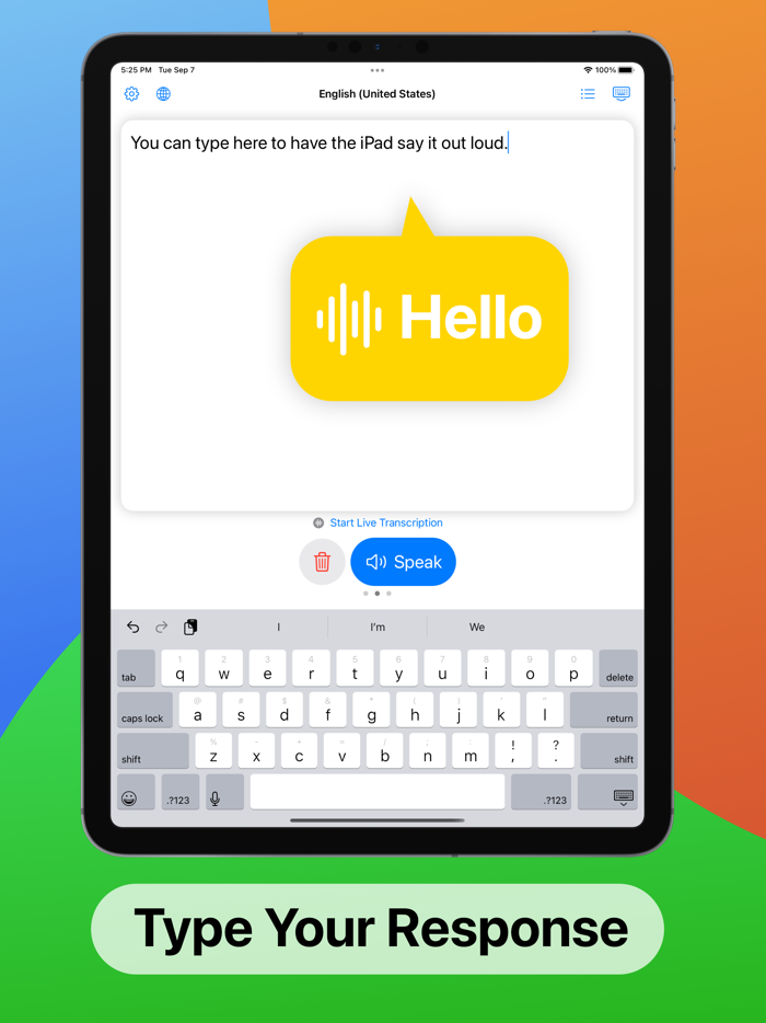 MiniSpeech Live Transcribe
