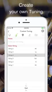 oud tuner: cümbüş & tanbur iphone screenshot 4