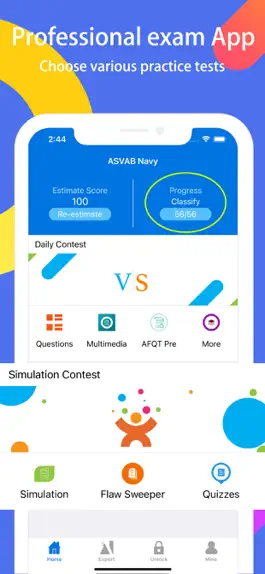 Game screenshot ASVAB Navy Exam Expert mod apk