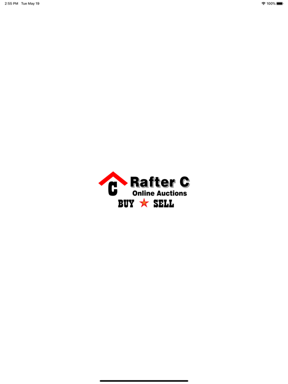Rafter C Online Auctions iPad screenshot 1 - Business app