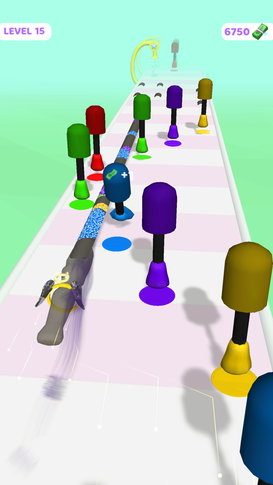 #5. Nail Stack! (iOS) 由: Rollic Games