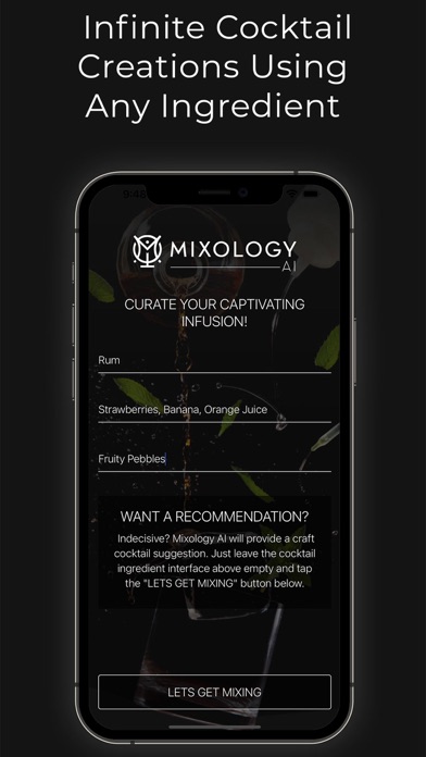 Mixology AI Screenshot