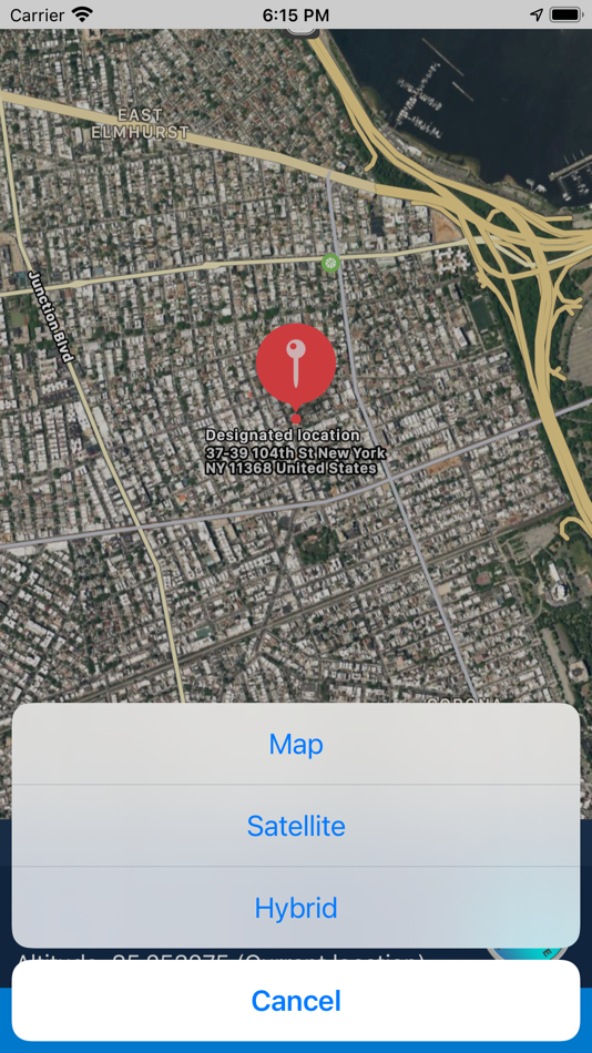 #4. iLocation+: Here! (iOS) Podle: Jeonghwan Kim