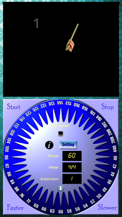 Screenshot #1 pour Baton Metronome