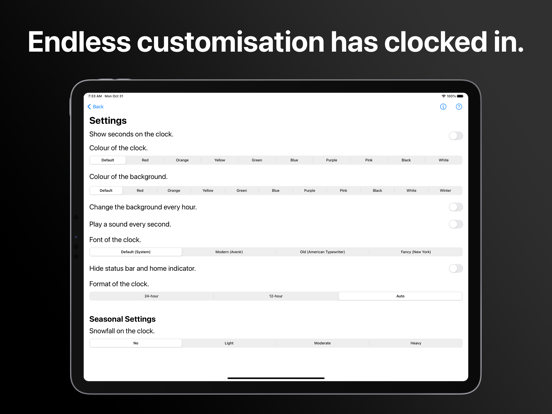Screenshot #5 pour Moment In Time - Clock