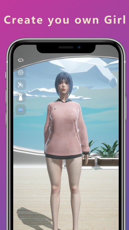 Virt Girl - AI 3D Chatbot screenshot-4