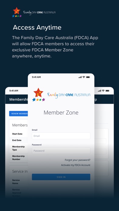 myFDCA Screenshot