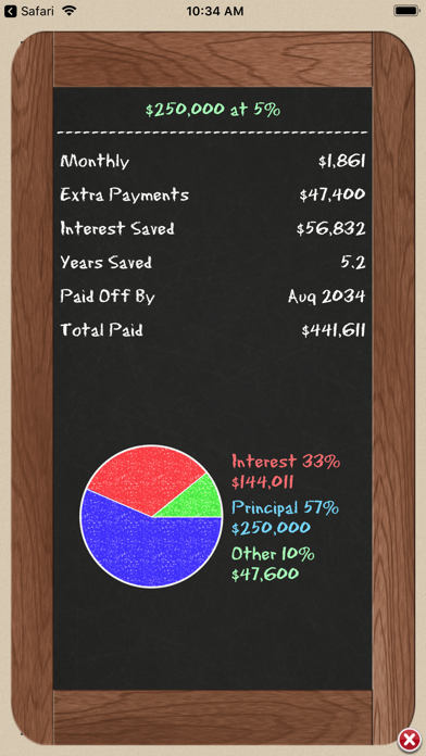 Mortgage Calculator™ Screenshot