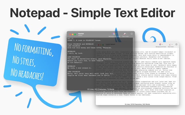 Notepad - Text Editor on the Mac App Store