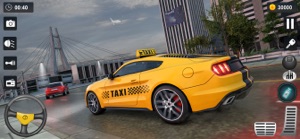 Taxi Car Driving Simulator 24 screenshot #1 for iPhone