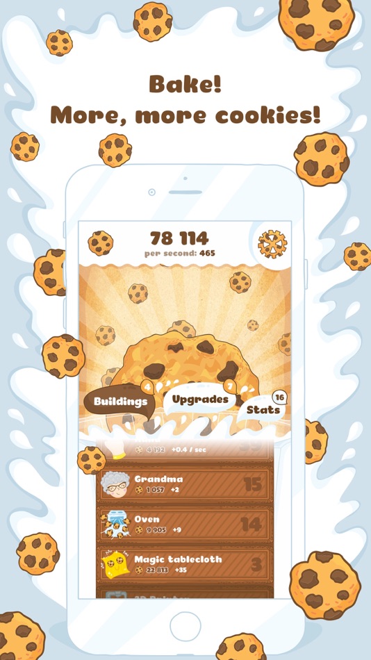 #2. Cookies! Idle Clicker Game (iOS) 来自: Oleksandr Yatsenko