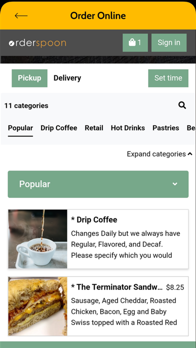 Whistle Stop Coffee Shop Screenshot