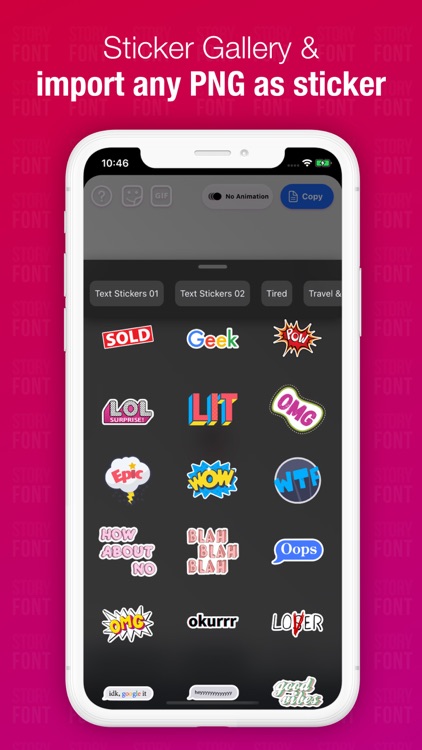 StoryFont for Instagram Story screenshot-3