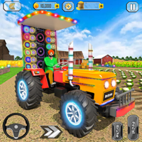 Modern Farmer Tractor Game 3D