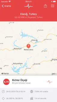 Deprem Uyarılarım Pro iphone resimleri 1