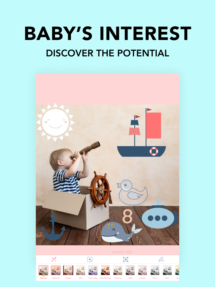 Babyshco - Baby Photo Editor