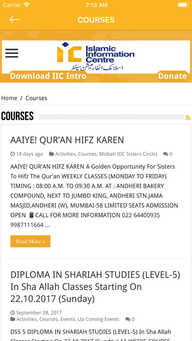 Islamic Quiz IIC Mumbai Screenshot