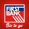 Start banking wherever you are with First Bank Biz To Go for mobile banking