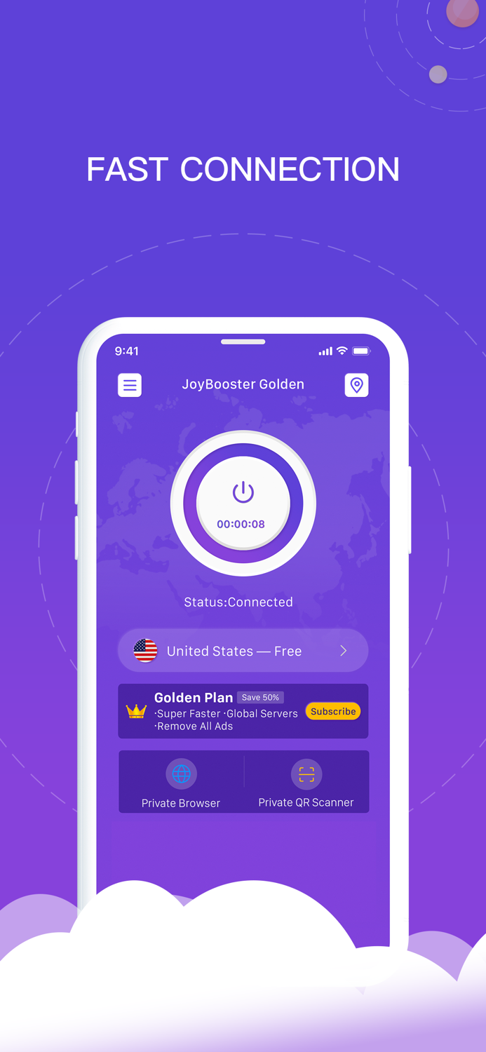 JoyBooster Golden - VPN Proxy