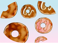 Kawaii Donuts and Pastries