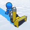 Snow shovelers - simulation icon