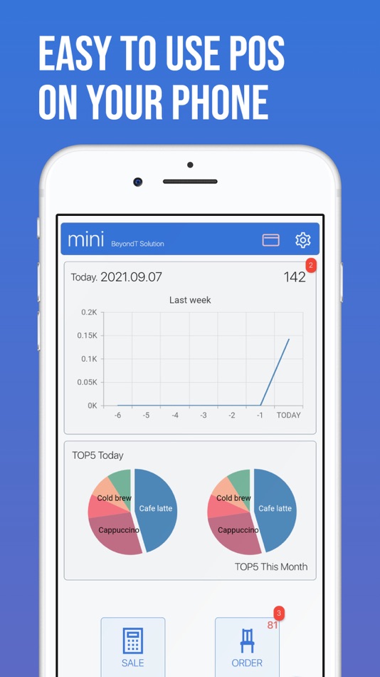 #1. BeyondT mini - POS (iOS) 由: WOWINFOTECH
