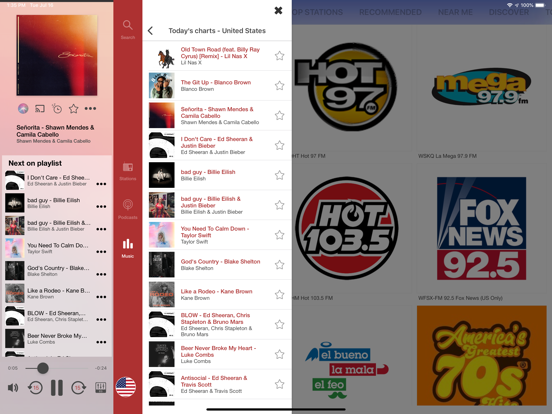 myTuner Radio - Live Stations iPad screenshot 5 - Music app