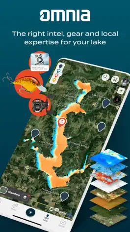 Game screenshot Omnia Fishing Lake Maps + Gear mod apk