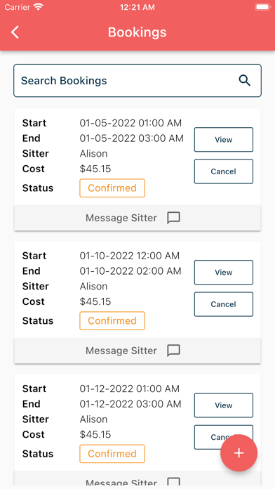 PlatinumSitters Screenshot
