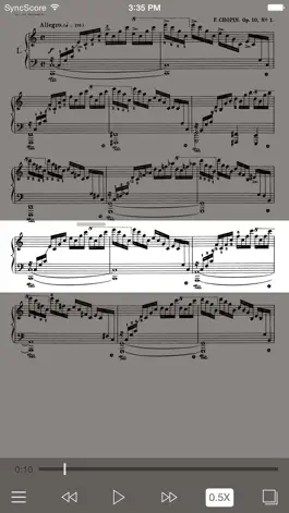 Game screenshot Chopin Études - SyncScore apk