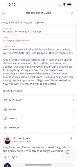 Game screenshot Actor's Pocket Guide hack