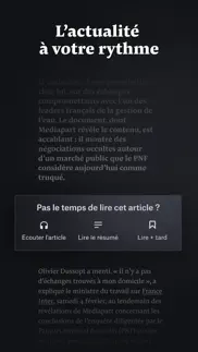 mediapart, journal indépendant iphone screenshot 3
