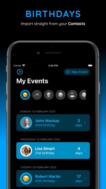 Looking FWD: Event Countdown