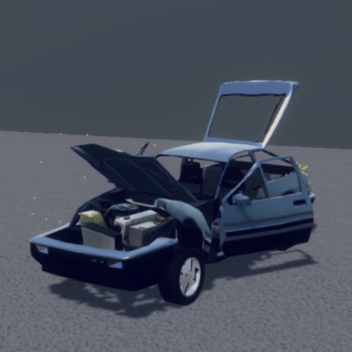Car Crash Simulator Sandbox 3D Icon