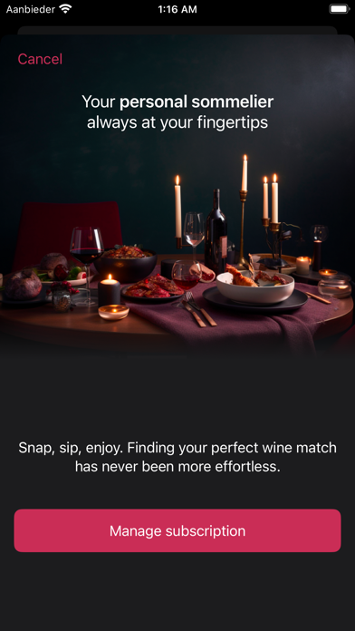 WineAI – Wine Recommendations Screenshot