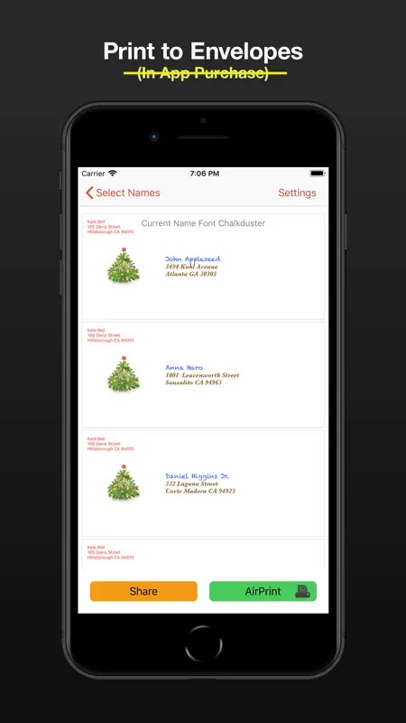 Address Labels & Envelopes screenshot 5 of 10