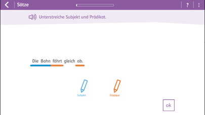 Deutsch 4 mit Zebra Screenshot